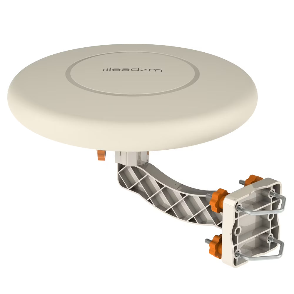 White Indoor Outdoor TV Antenna with 40ft Wire P3751
