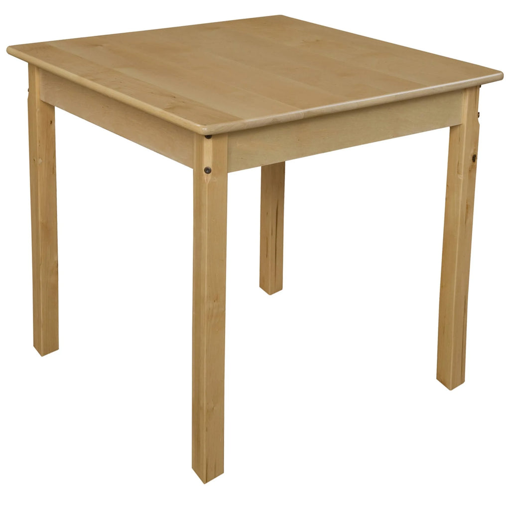Square Hardwood Table W776