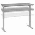 Electric Height Adjustable Standing Desk in Platinum Gray F31249