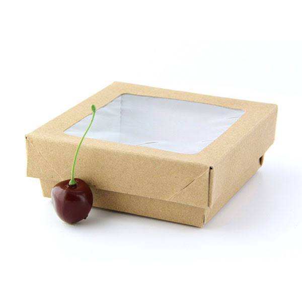 12 oz. Small Kray Box with Window Base & Lid Pack of 250 K406689