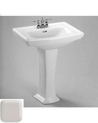 Clayton Bathroom Sink Bone E658