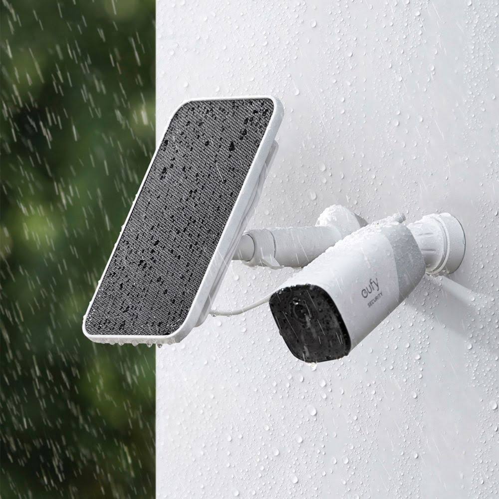 White Solar Panel for Wire-Free Cameras M2923