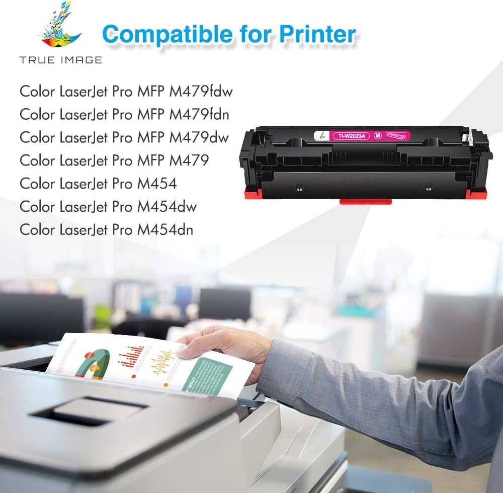 4-Pack Toner Cartridge for HP Printer Z815512