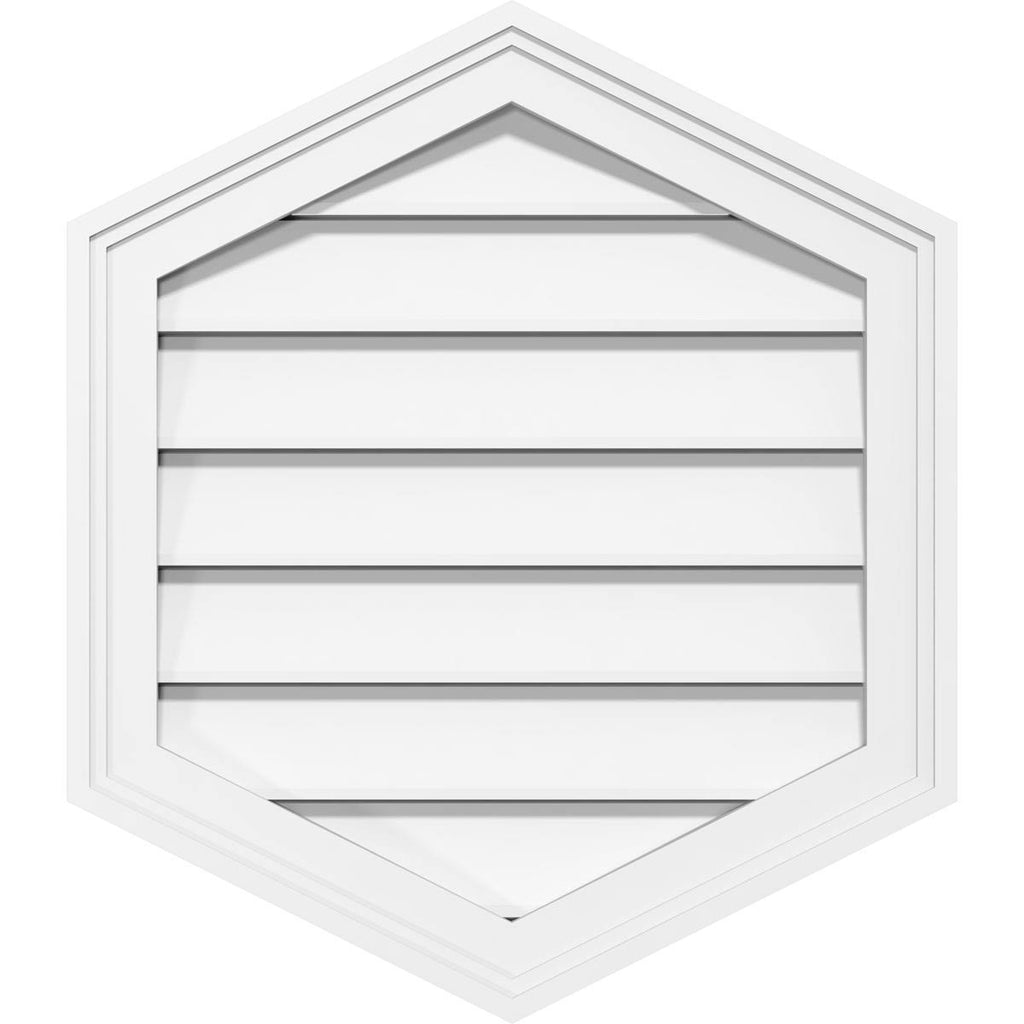 PVC Gable Vent 4/12 Pitch D855537