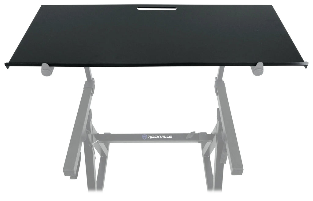 2-Tier X-Stand Keyboard or DJ Stand with Quick Release and Shelf I923