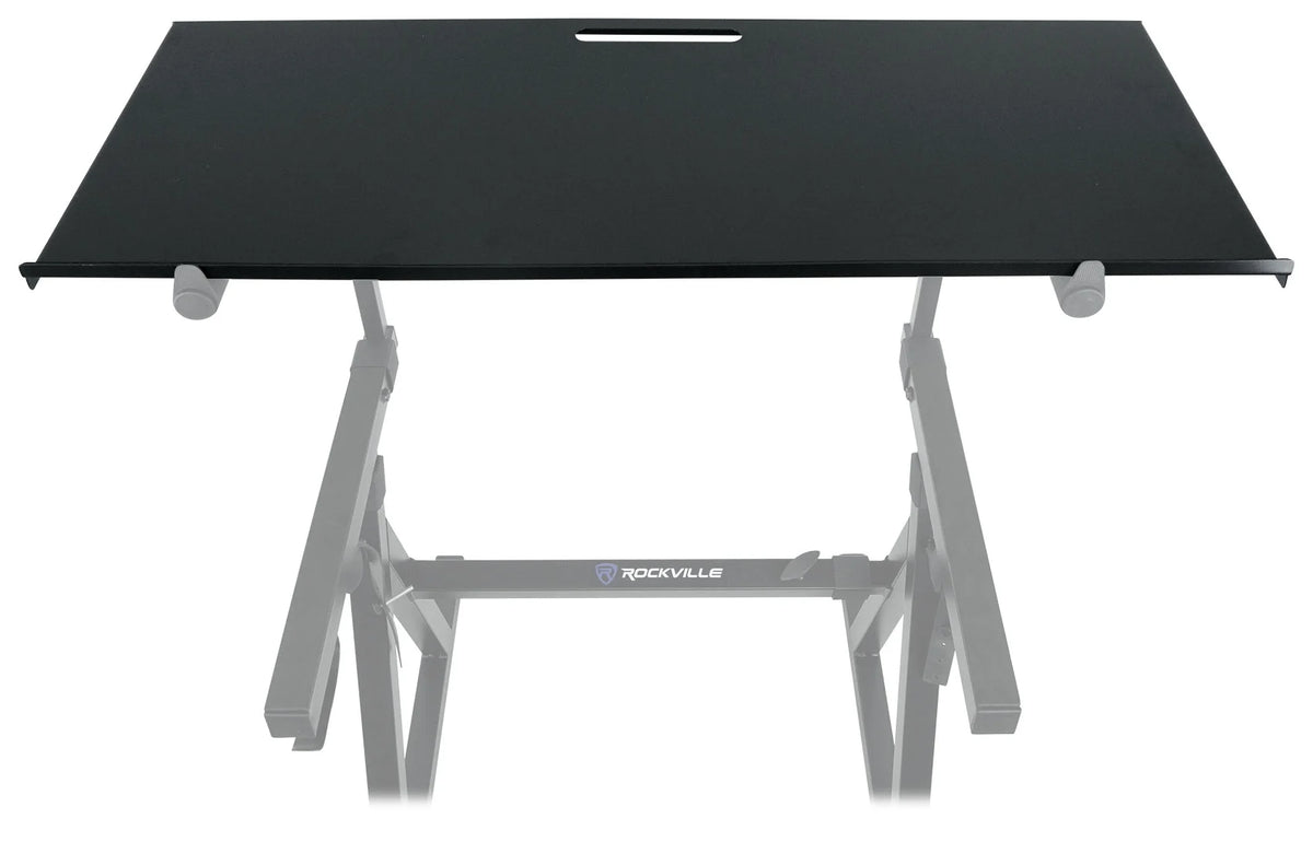 2-Tier X-Stand Keyboard or DJ Stand with Quick Release and Shelf I923