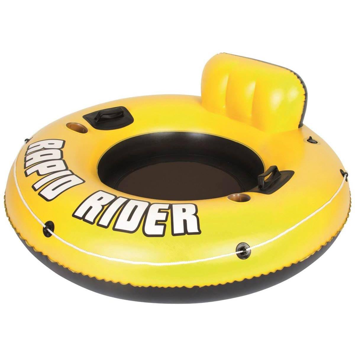 2-Pack 53x22 Raft Tubes with Handles Cup Holders S8827