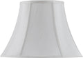 White 11.5-Inch Vertical Piped Bell Shade U631