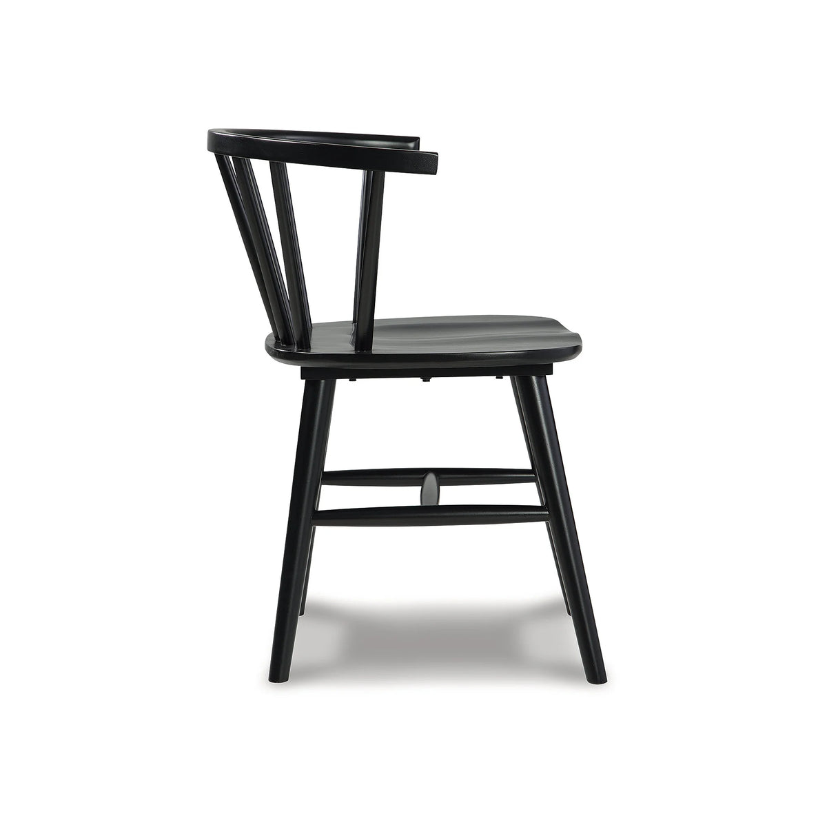 Black Spindle Dining Chair, Set of 2 E20807