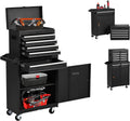 Black 5-Drawer Rolling Tool Chest with Wheels T43678