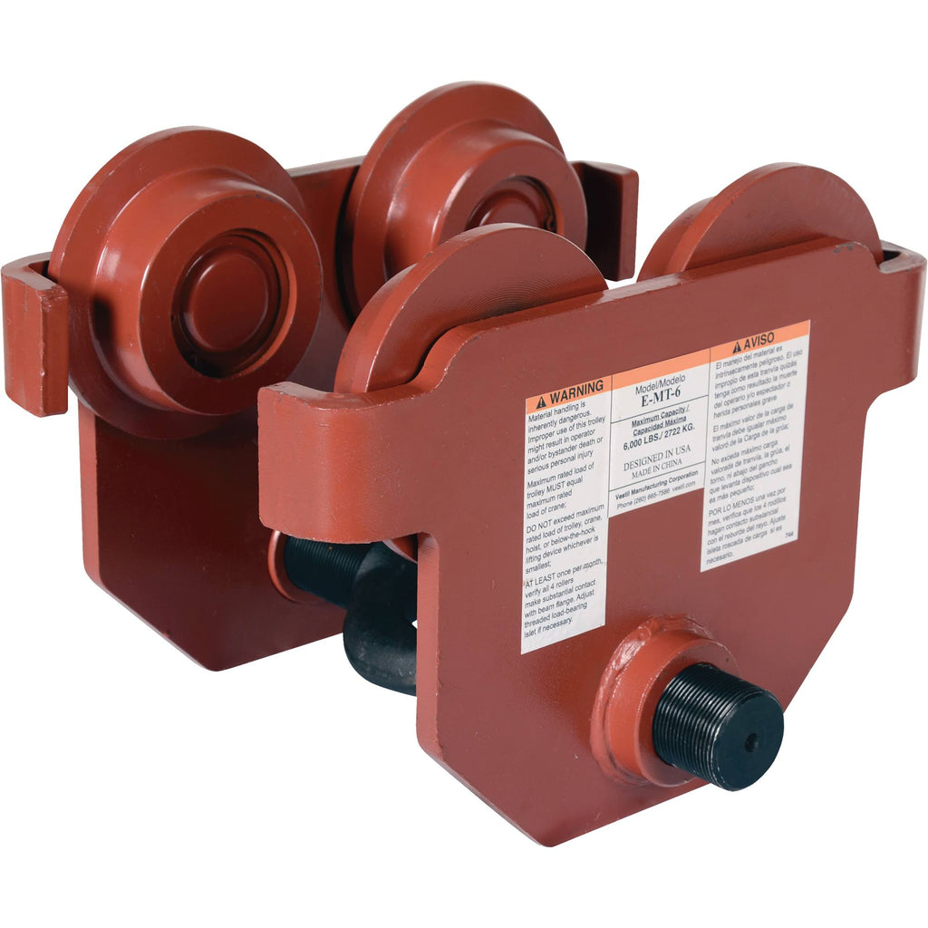 Eye Manual Trolley, 6000 lbs O7554