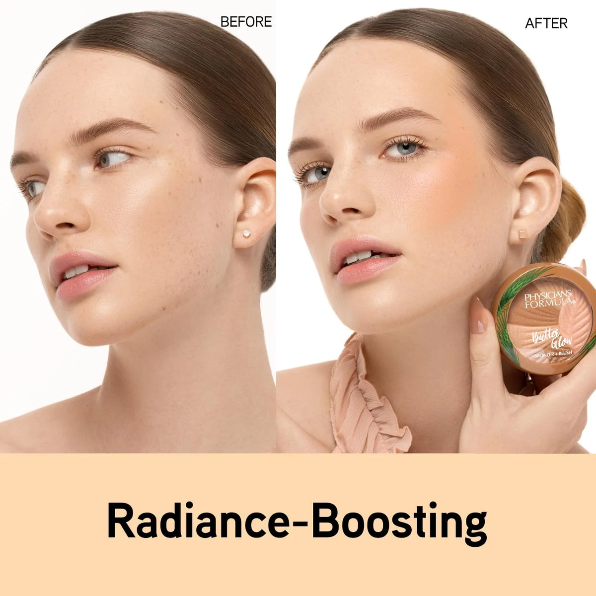 Butter Glow Bronzer + Blush, 2-In-1 Formula O324727
