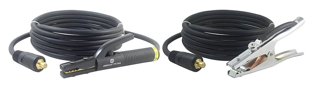 2/0 AWG Welding Leads Assembly Set with Dinse Connector V75292