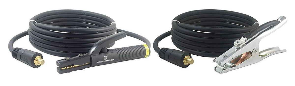 2/0 AWG Welding Leads Assembly Set with Dinse Connector V75292