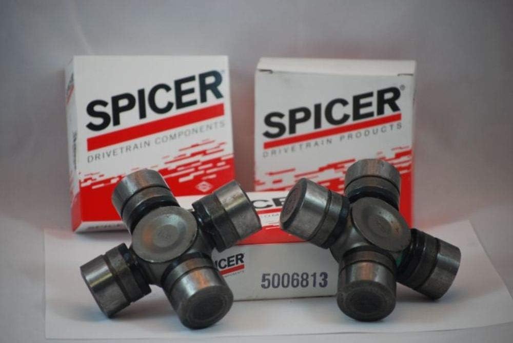 2 DANA SPICER DODGE 9.25 FRONT AXLE SHAFT U JOINTS 2003-09 RAM 2500 & 3500 C8700