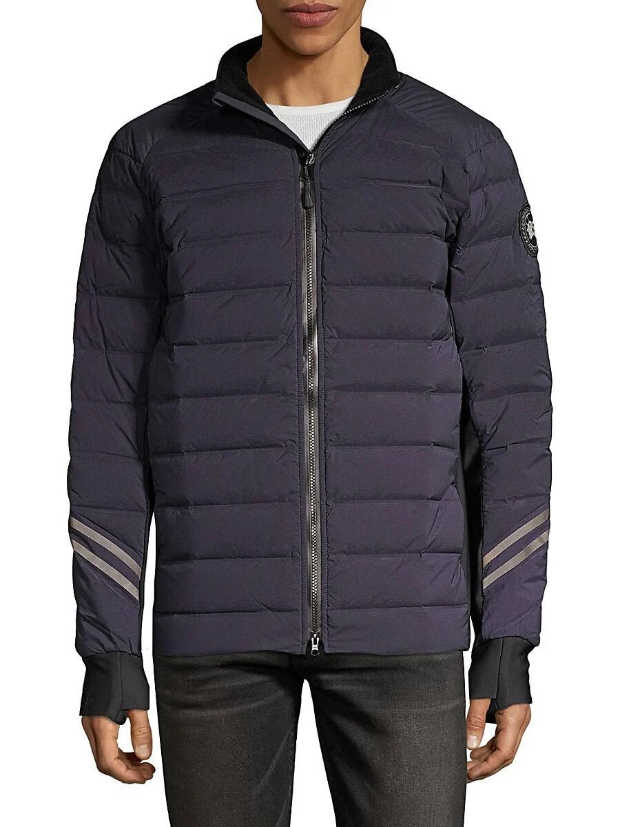 Navy Down Bomber Jacket T32545