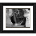 24x20 Black Ornate Wood Framed Museum Art Print S463134