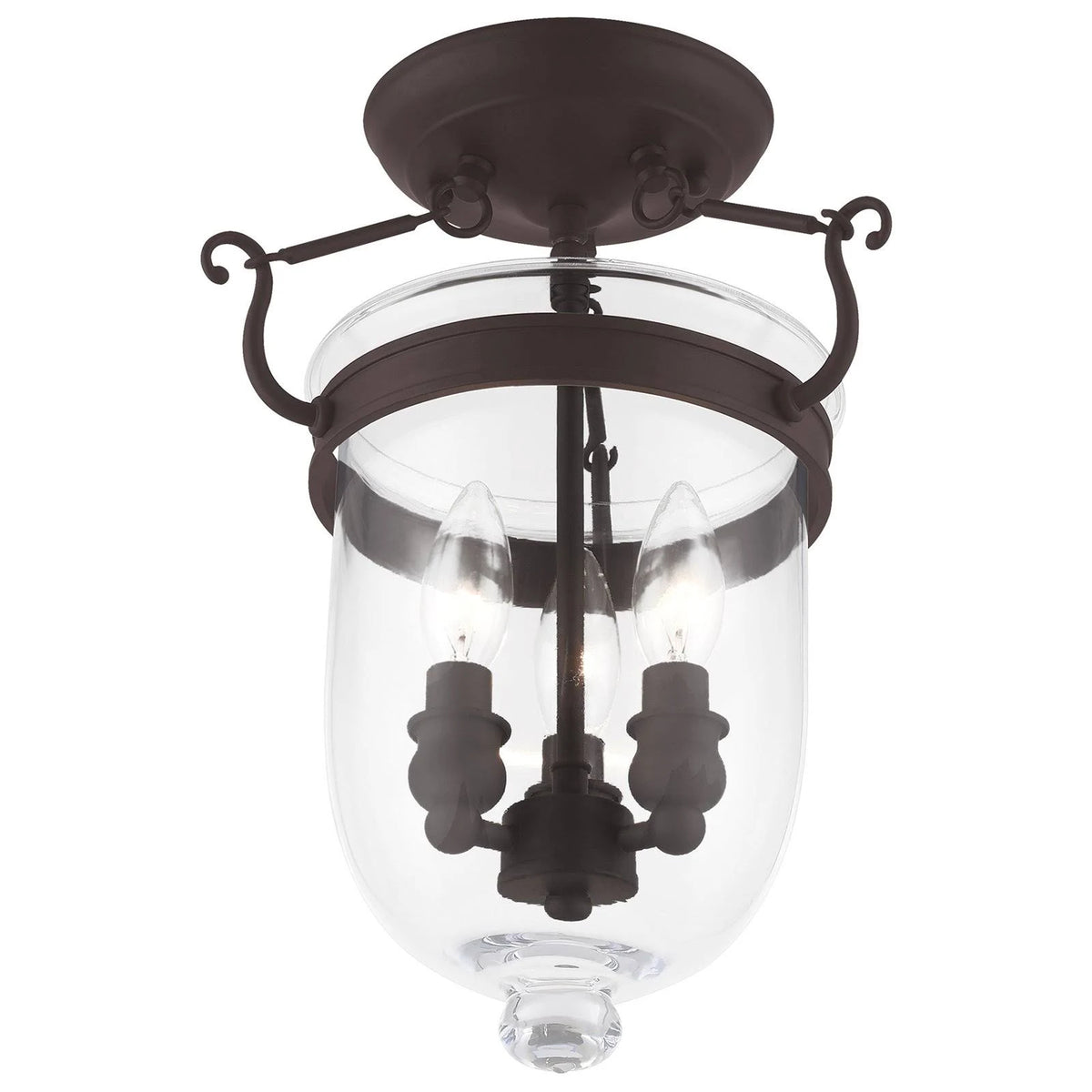 Black Ceiling Mount Light B3147