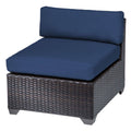 Navy Armless Sofa L4294