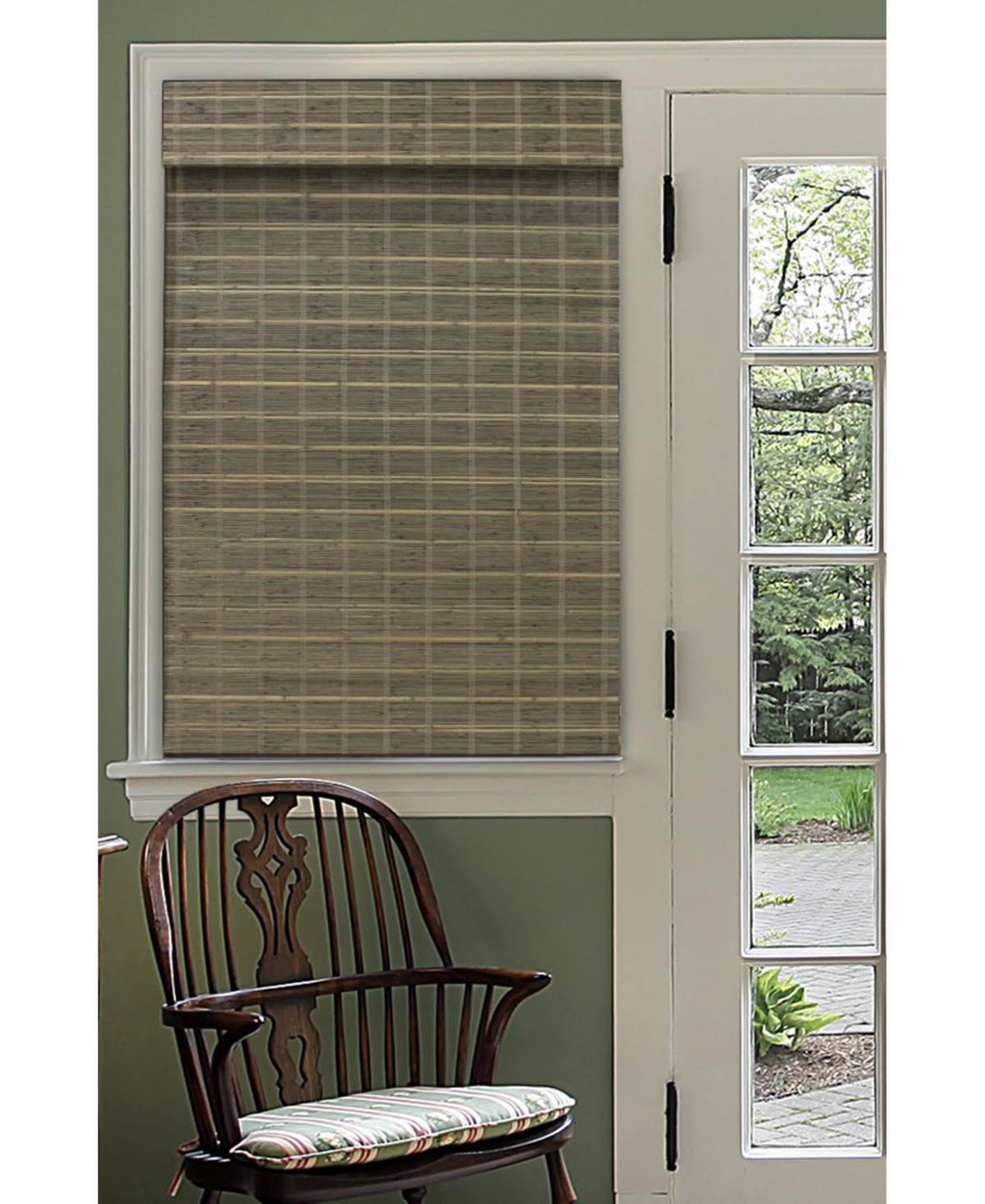 Bamboo Roman Shade E587419