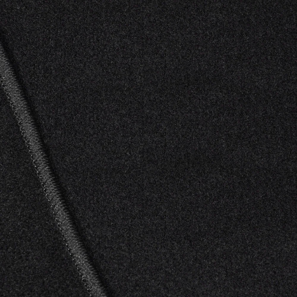 Black Nylon Carpet Car Floor Mats Front Rear 4pcs L69260