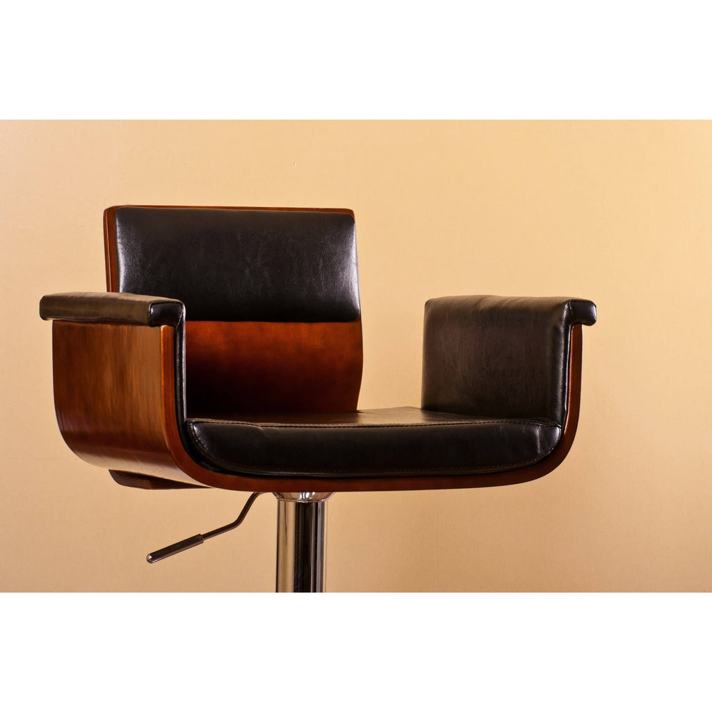 Contemporary Swivel-adjustable Bar Stool S727201