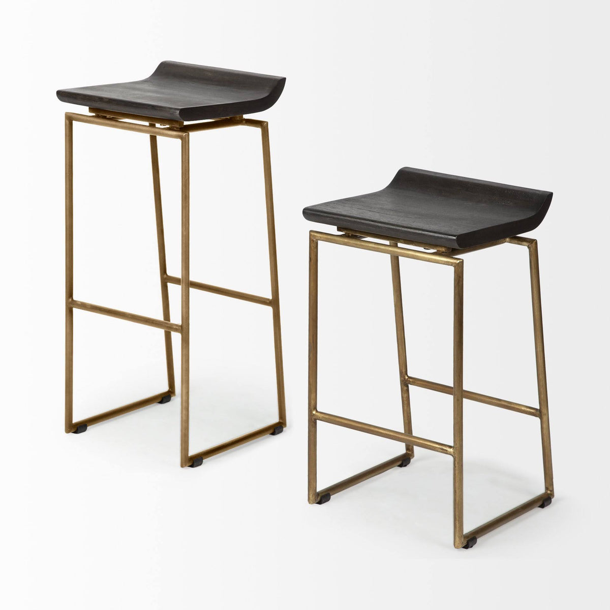 Brown Wood Bar Stool T8522