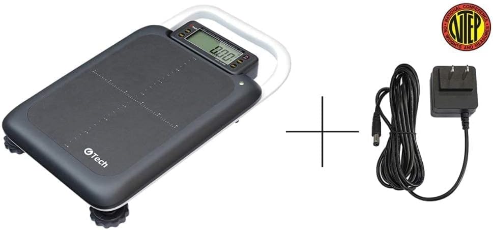 Portable Bench Scale, 500lbs Capacity with Dual Range W268