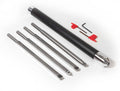 6 Pc Carbide Wood Lathe Tools with 4 Handles B98841