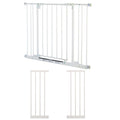 Easy-Close 28-38.5x22 Child or Pet Safety Gate + 10.5x22 Gate Extension D686085