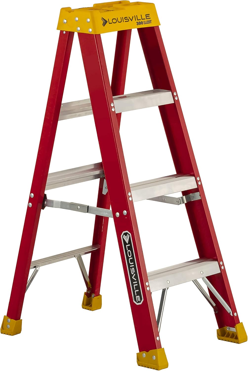 Fiberglass Stepladder, 300-Pound Capacity Y950104