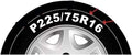 Steel 16 inch 5 Lug Full Size Spare Wheel Rim A79090
