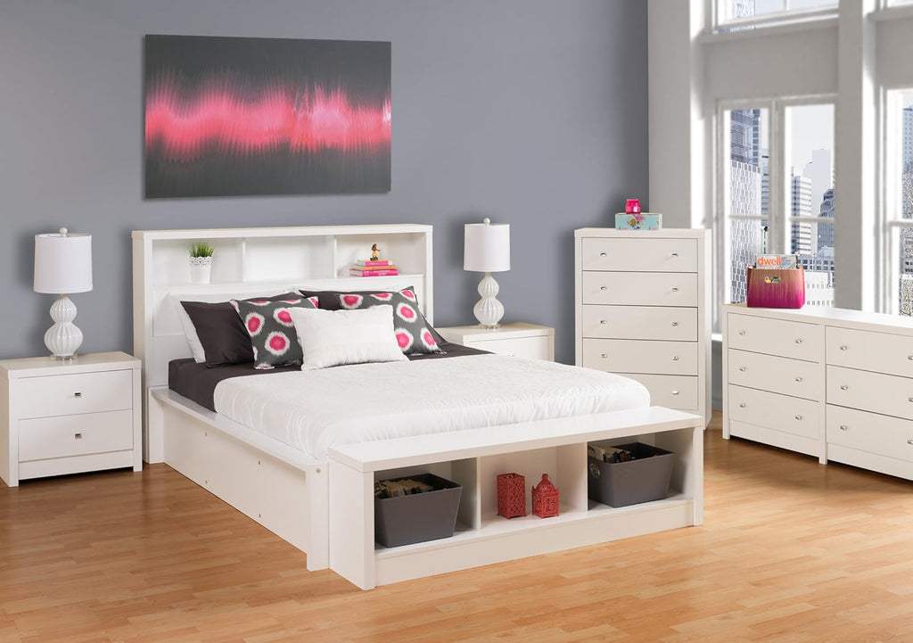White 5-Drawer Chest Q176