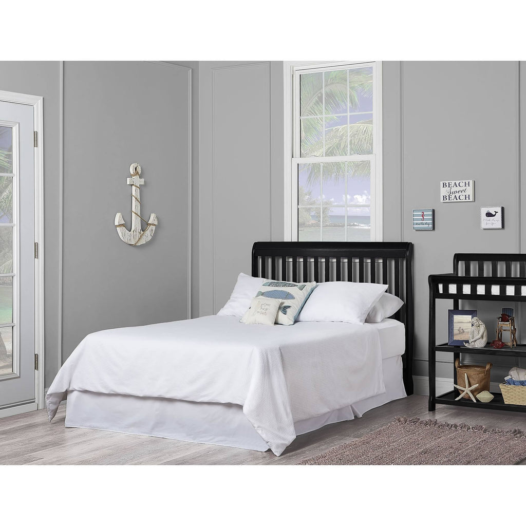 5 in 1 Convertible Crib, Black E619750