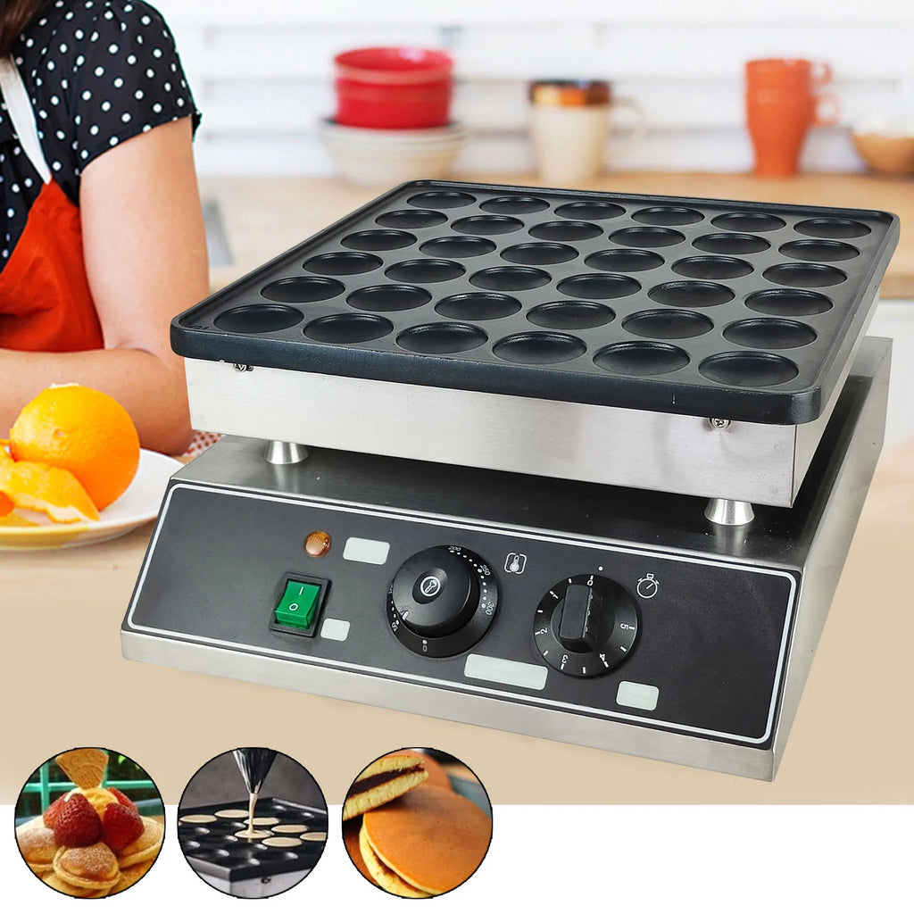 36 Holes 1000W Commercial Electric Nonstick Waffle Maker Machine N8102