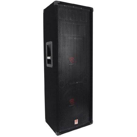 Dual 12x22 2000 Watt 3-Way 4-Ohm Passive PA Speaker E48243