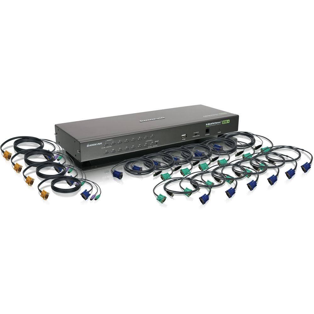 16-Port USB PS/2 Combo KVM Switch with Cables Y501143