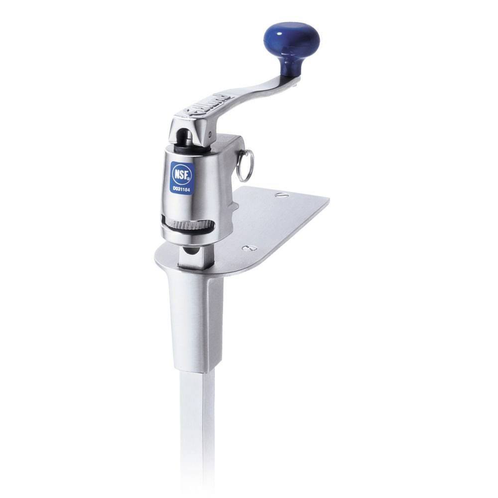 Stainless Steel Manual Can Opener with Base B4218