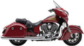 4x22 Slip-On Mufflers Chrome T3094