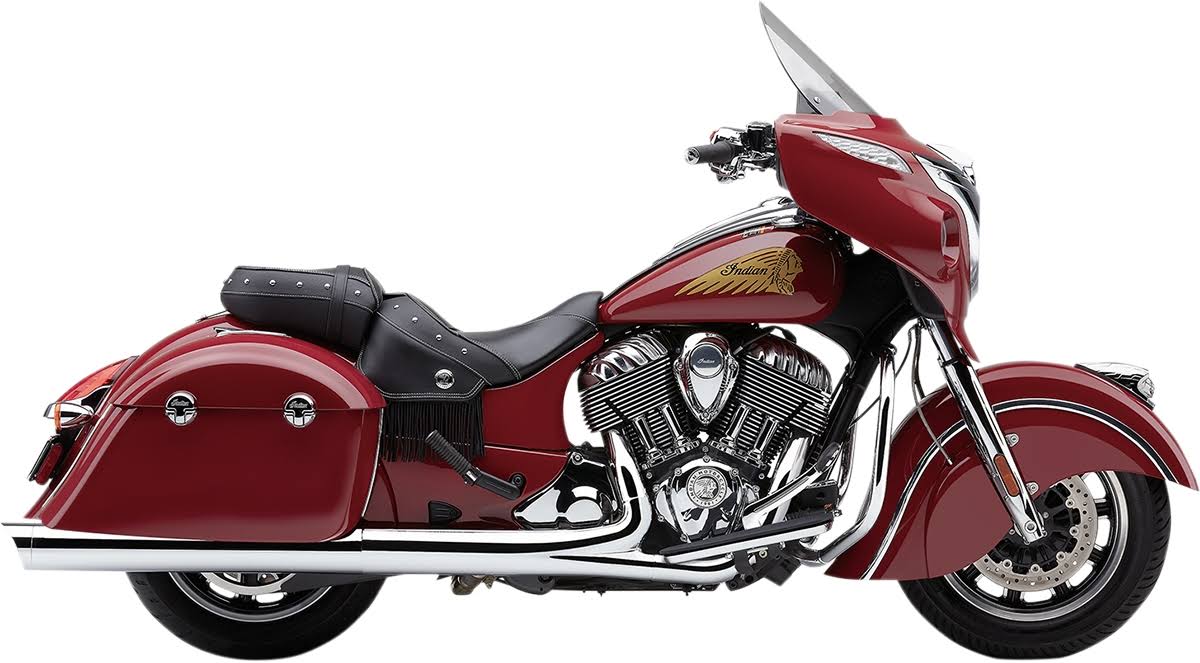 4x22 Slip-On Mufflers Chrome T3094
