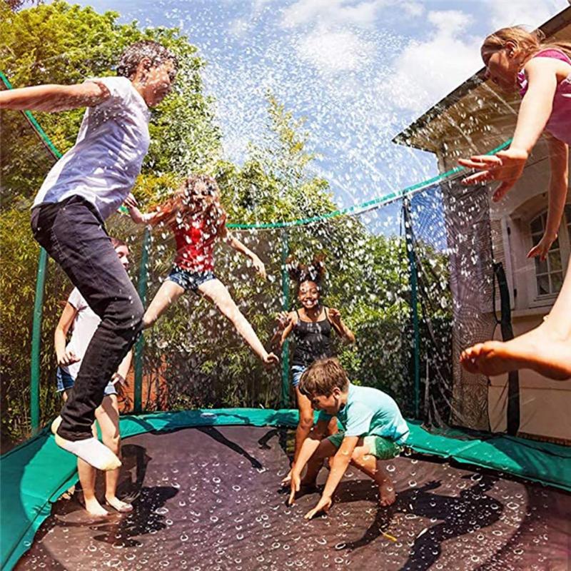 Trampoline Sprinkler Water Sprayer Toy Accessories 39.4ft D99126