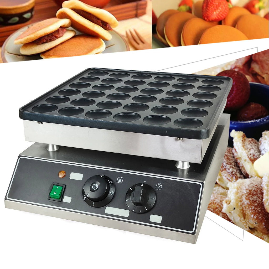 36 Holes 1000W Commercial Electric Nonstick Waffle Maker Machine N8102