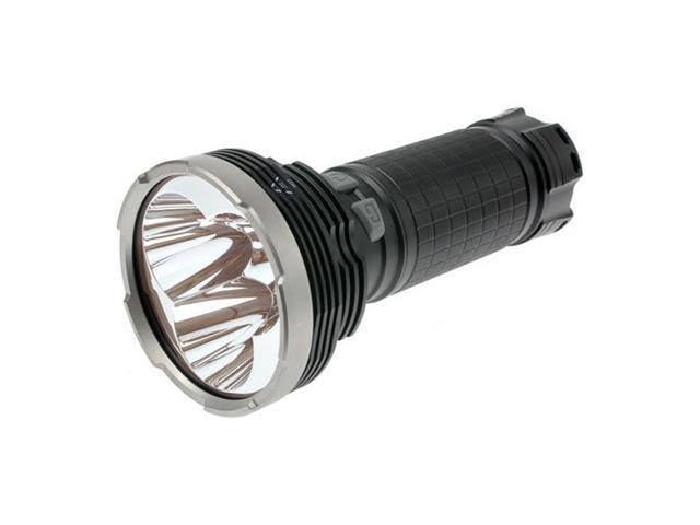 Black 2600 Lumen Flashlight and Case A25695