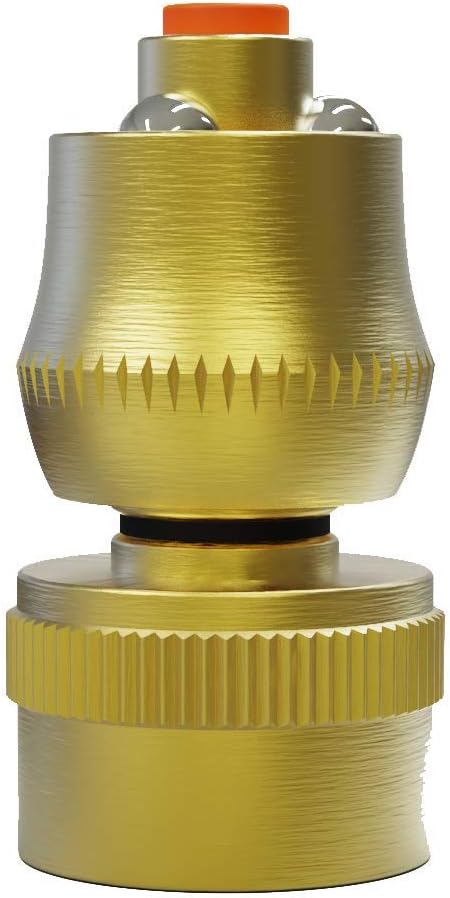 75FT Expandable Garden Hose with Brass Fittings and Jet Nozzle E65507