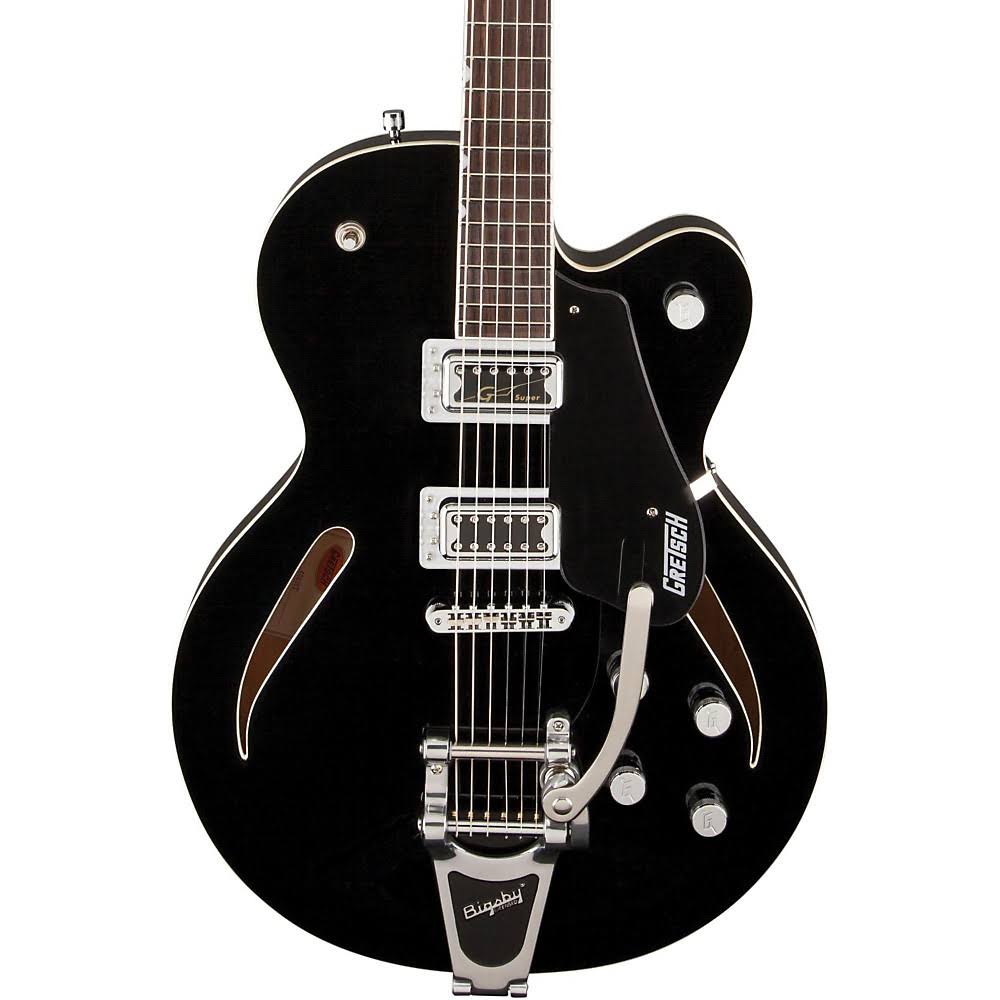 Black Electromatic Center-Block Guitar C648