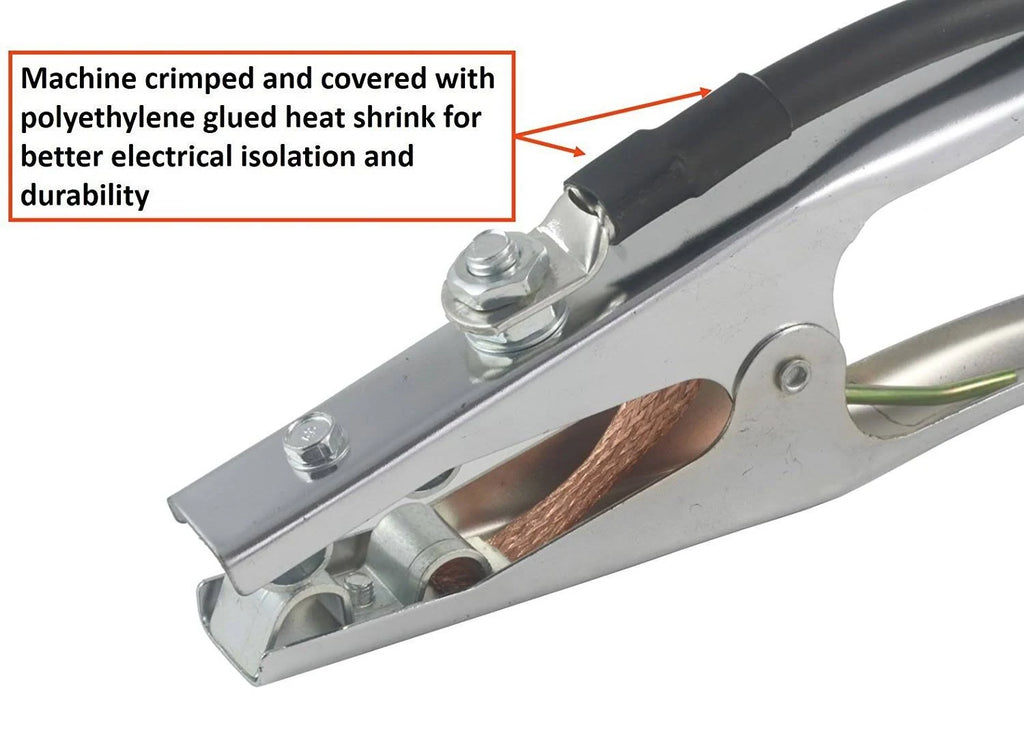 2/0 AWG Welding Leads Assembly Set with Dinse Connector V75292