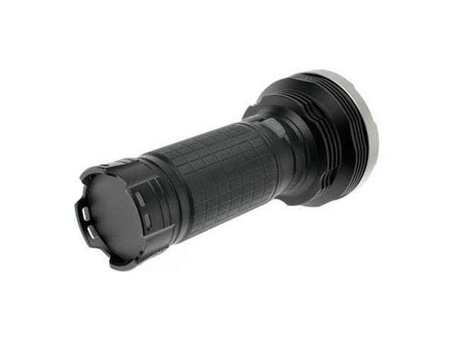 Black 2600 Lumen Flashlight and Case A25695