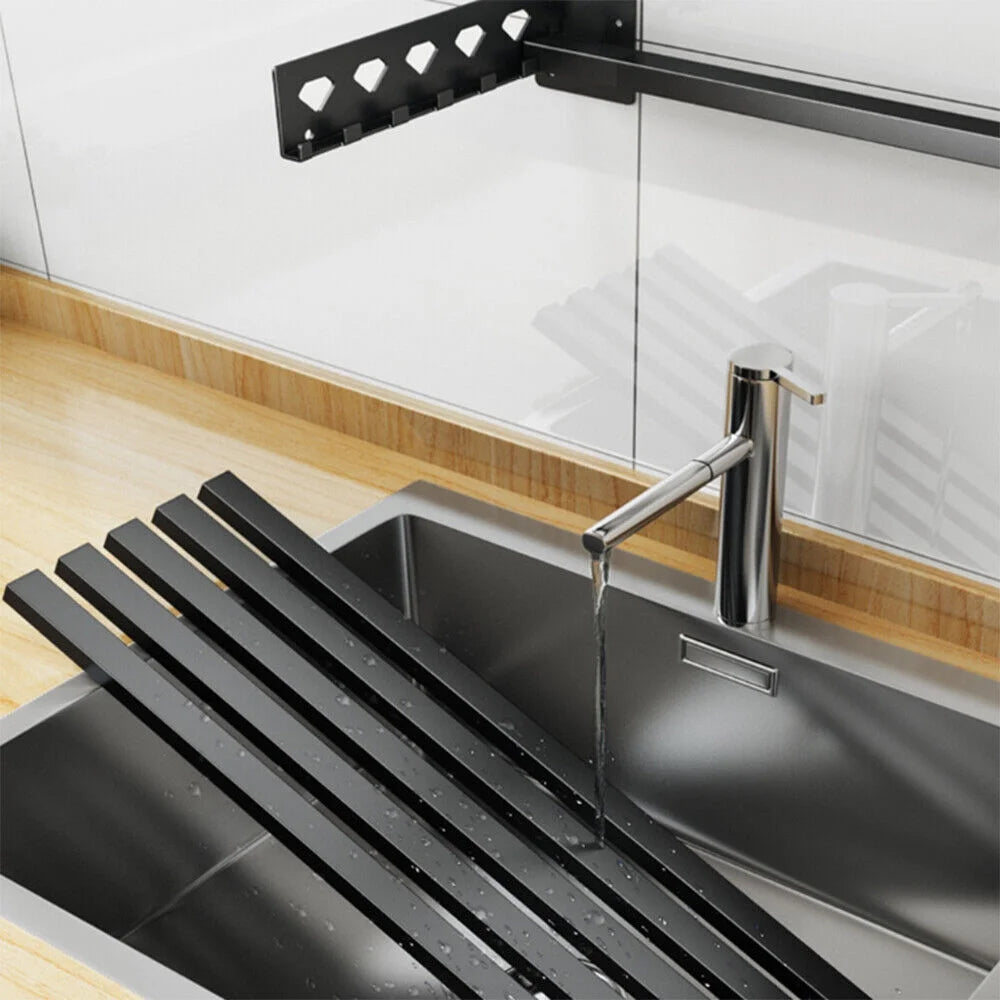Wall-mounted Heavy Duty Microwave Oven Bracket Shelf Rack 4 Hook R842