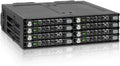 8 Bay 2.5 SATA HDD & SSD Backplane Cage with Locking Trays O797854