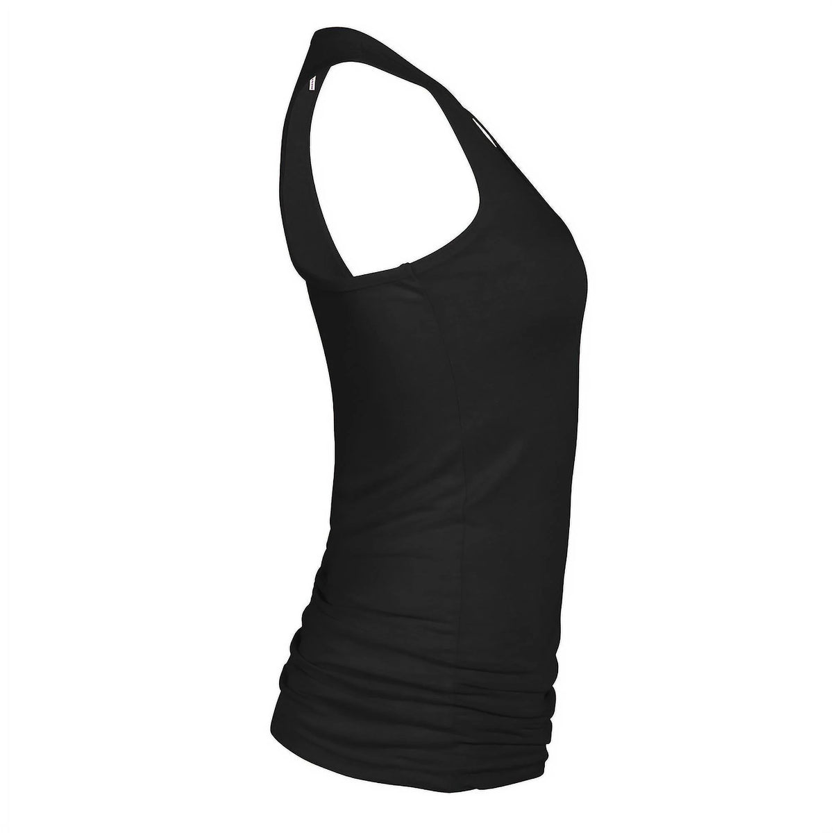 Black Large Racerback Tank Top S9807